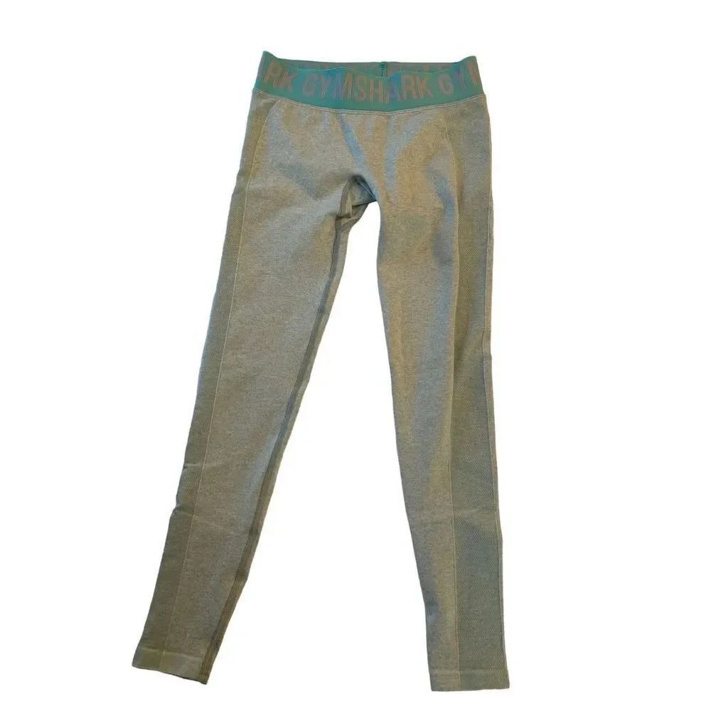 Gymshark athletic gym leggings green women's size XS